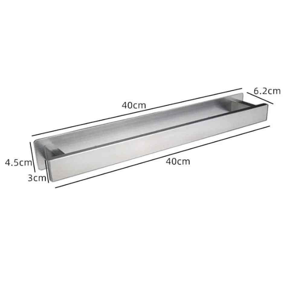 Suporte adesivo aço inoxidável