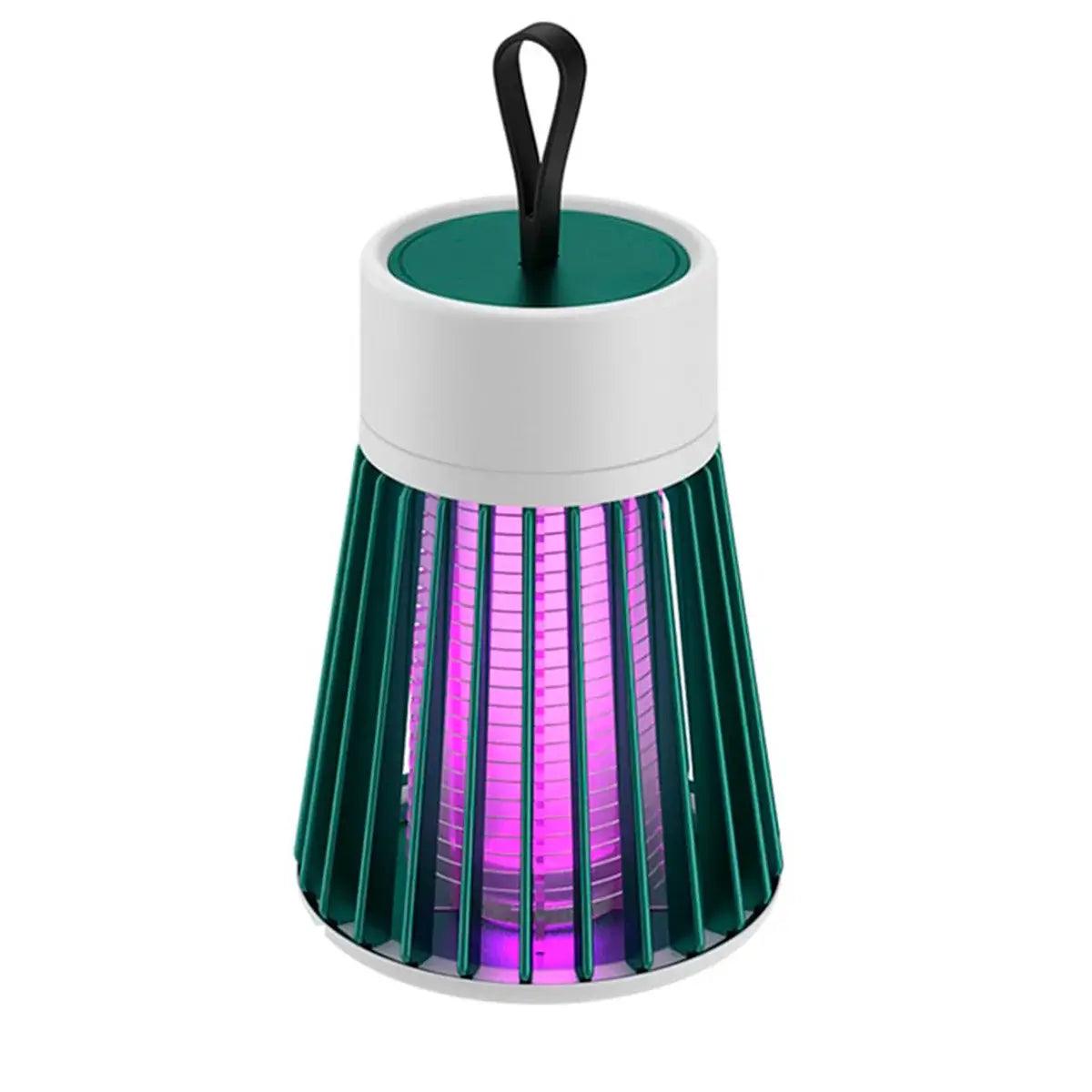 Repelente Armadilha Elétrica Mata Mosquitos Pernilongos Silencioso Abajur Led UV USB