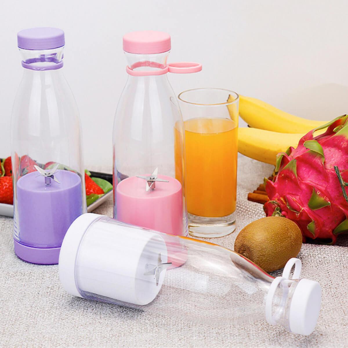 Mini Juicer Portátil com Alça Liquidificador 400 ML