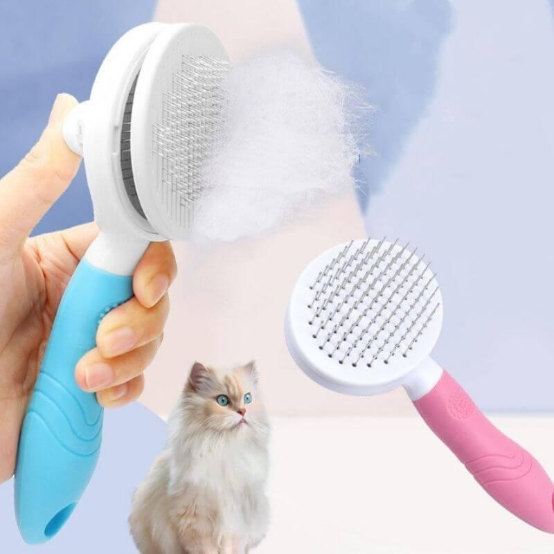 Escova Removedora de Pelos para Cães e Gatos