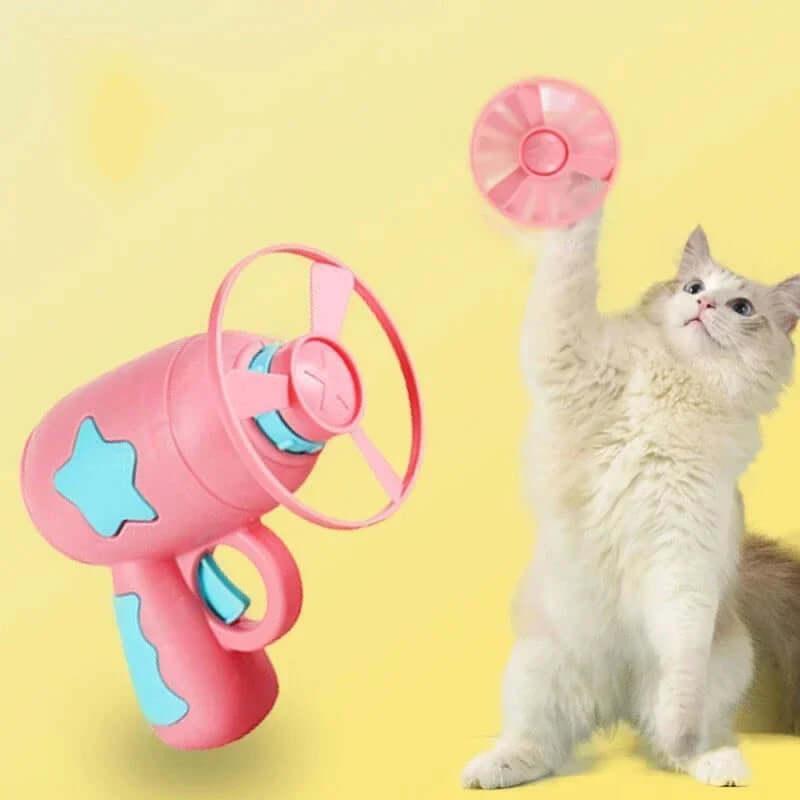 Brinquedo de Lançamento Interativo para Gatos