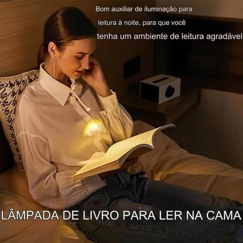 Luminária de Leitura com Brilho Ajustável