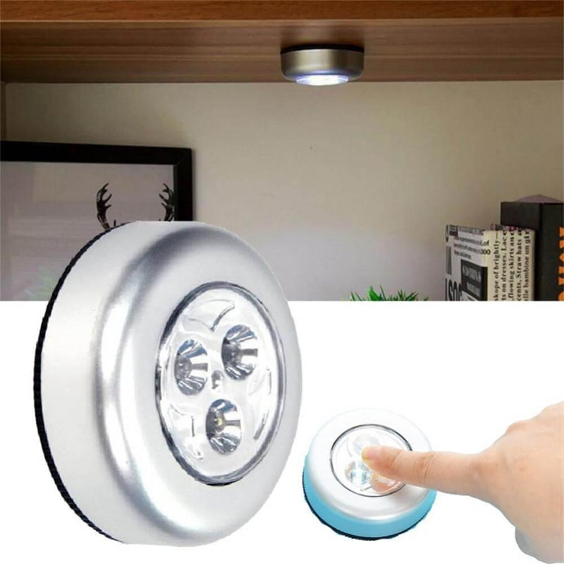 Luz Noturna LED Portátil com Controle por Toque